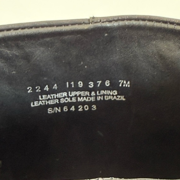 Tory Burch Calf Leather Lila 90MM Booties With Gold Sculptural Heel Size 7 - Picture 13 of 17